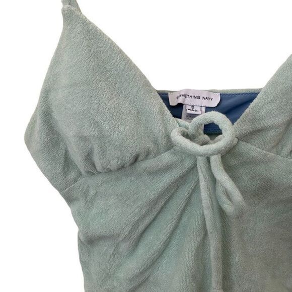 SOMETHING NAVY Hydrangea Tankini in Seafoam‎ - Picture 3 of 5